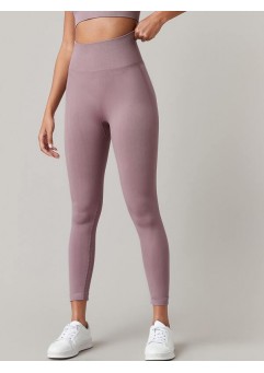 Sports leggings with a wide waist band